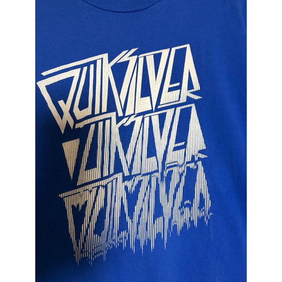 Quiksilver Y2K Surfer Logo Spellout XL Short Sleeve T Shirt - Picture 7 of 8